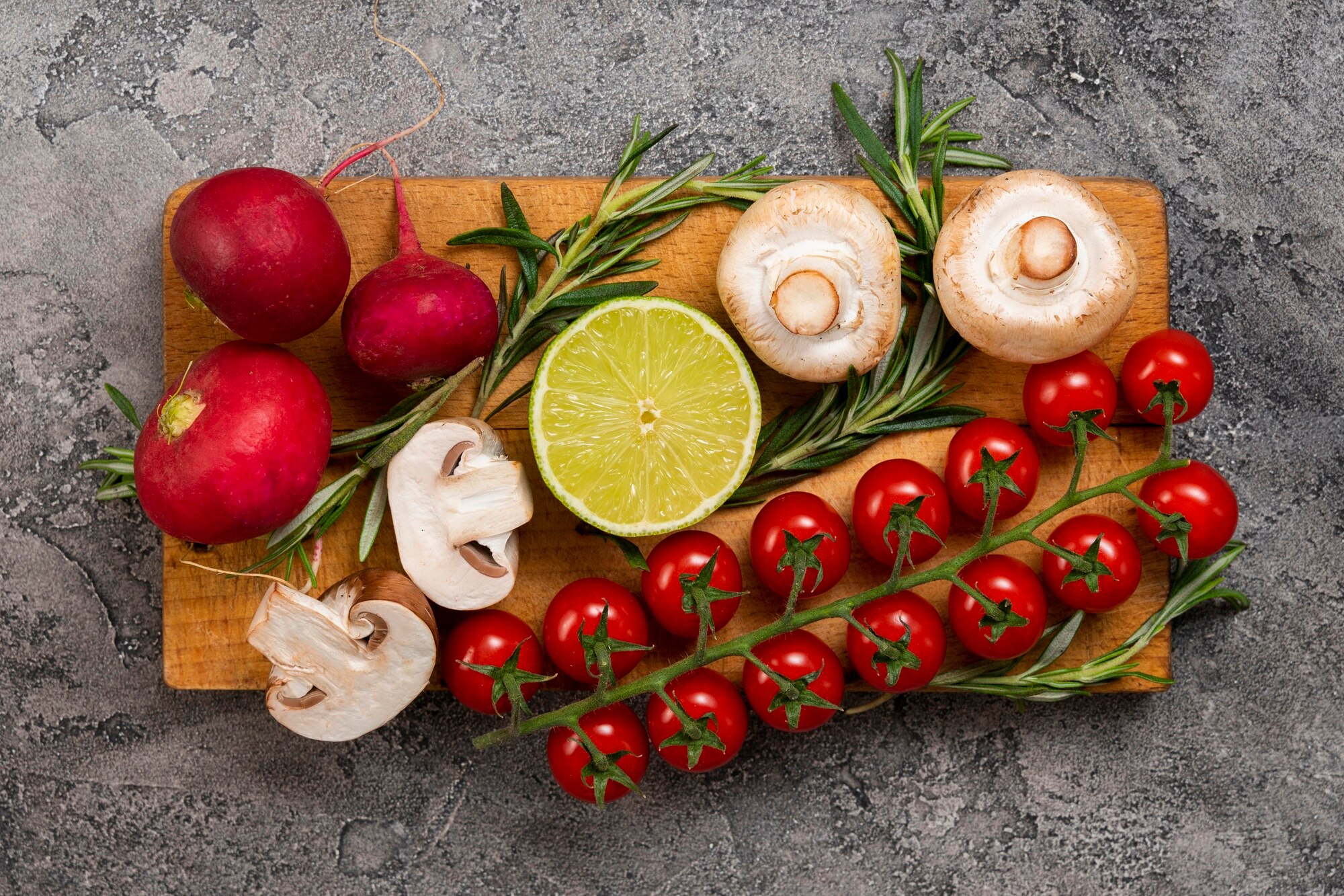 Ingredientes naturales y frescos